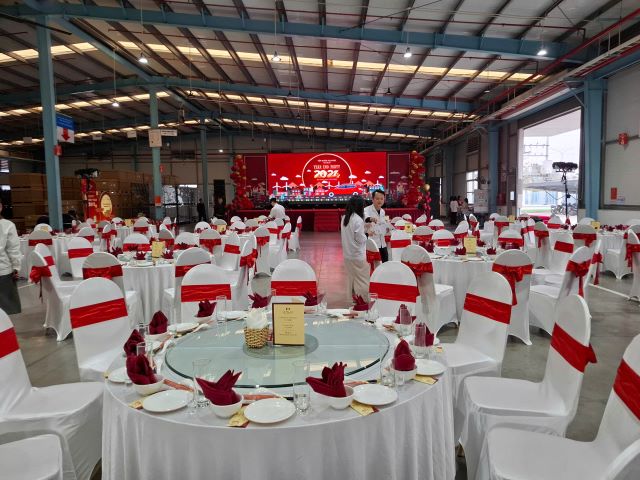 Tiec cuoi nam 2024 Cong ty TNHH Cong nghiep Fullwei Viet Nam